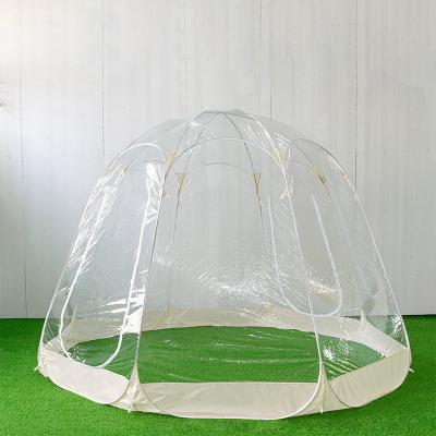 China New Arrival Hotel Garden Tent 4-6 Outdoor Waterproof Clear Large Person Camping Tent Diagonal Tying Type for sale