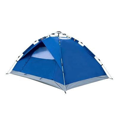 China Diagonal Tying Type Outdoor Easy Setup Instant Backpacking Tent Automatic Pop Up Beach Hiking Camping Tent for sale