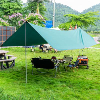 China Diagonal Bracing Type Custom Lightweight Waterproof Sun Shade Outdoor Camping Picnic Canopy Tent Tarp for sale