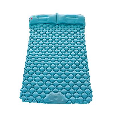 China Portable; Lightweight Outdoor Sleep Pad Hiking Beach Picnic Air Inflatable Camping Mat for sale