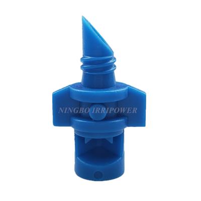 China Micro Refracting Irrigation System Irrigation Sprinkler Head Nozzle With 90 Degree 180 Degree 360 ​​Degree for sale