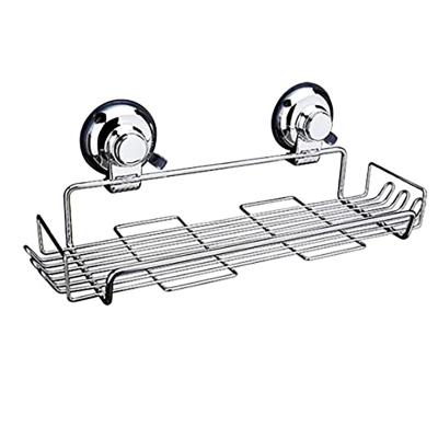 China High Quality Hot Selling Simplicity Bathroom Stainless Steel Kitchen Corner Shelf No Punch Shower Drilling Shelf for sale