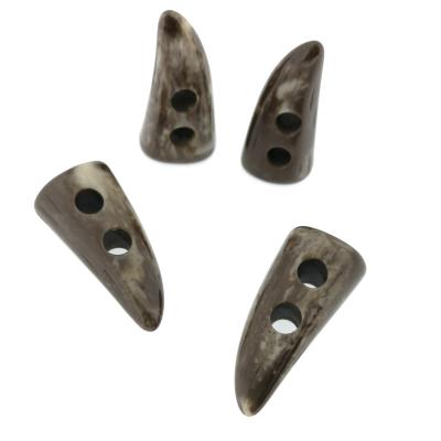 China Sustainable Newest Handmade Resin Eco-friendly 2 Holes Buttons For Decoration for sale