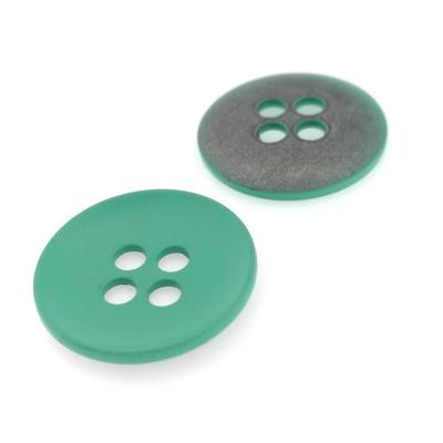 China Good Quality 4 Holes Suitcase Fabric Viable Wholesale Molding Azo Free Buttons 4 for sale