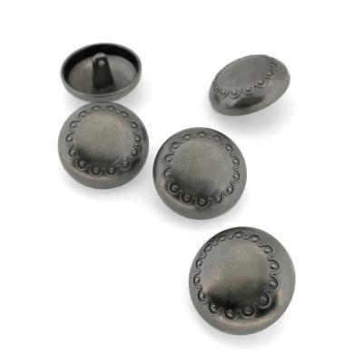 China Workable OEM & ODM Light 22Mm Azo Free Zinc Alloy Sew On Leg Button For Suit for sale