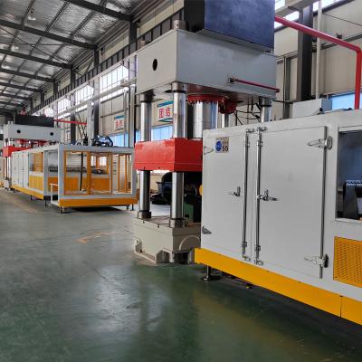 China Building Material Stores Automobile Interior Decoration Production Line Car Heating Interior Furnace Hydraulic Press for sale