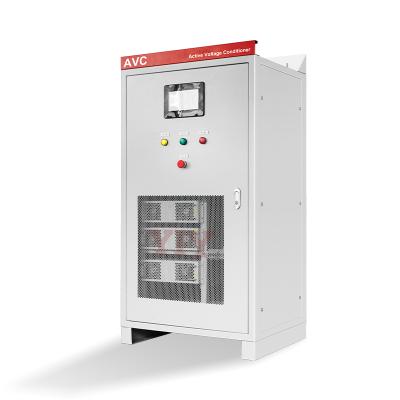 China Protect Household Appliances 100KVA 150KVA 200KVA 250KVA300KVA 380V High Frequency Three Phase Contact Minus Active Voltage Conditioner Stabilizer Regulator for sale