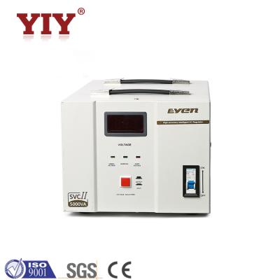 China SVC 1500w single phase voltage stabilizer circuit diagram stac automatic voltage regulator for sale