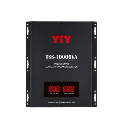 China TSS-10KVA 10000va Voltage Stabilizer Price Voltage Stabilizer 10Kva Servo Type Wall Mounted Tabilizer TSS-10KVA for sale