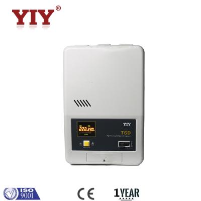 China SVC 1500VA Single Phase Automatic Voltage Regulator / Stabilizer Wall Mounted Home Voltage Regulator for sale