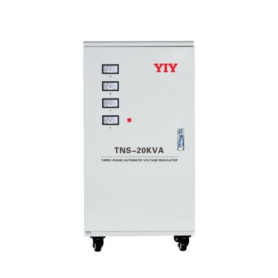 China SVC TNS Series Voltage 20KVA Three Phase Servo Stabilizer Industrial Voltage Stabilizer 3% Accuracy for sale