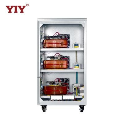 China 30KVA Low Pressure Voltage Regulators Industrial High Voltage Automatic Stabilizers For Rir Conditioner 3 Phase Static Home Used Refrigerator for sale