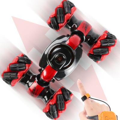 China RC Hobby Kids Remote Control Car Toys Dual Control Tornado Twist Stunt Car Drift Climbing Battery Toy Car for sale