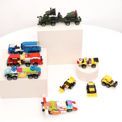 China Cute Toy Car Set Color Accessories Building Toy Small Blocks Mini Bausteine ​​Mini Building Blocks for sale