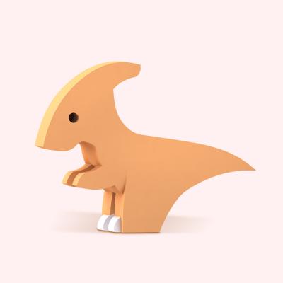 China Toy Children Other Educational Toys Dinosaur Assembly Puzzle Dinosaur Smart Magnetic Plastic Toys Set Para Animal Magnetic Puzzle Toys for sale