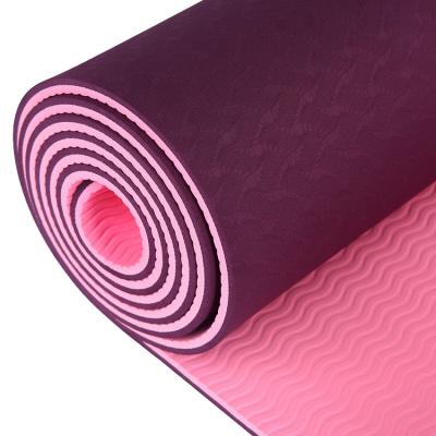 China Factory Hot Sale High Quality Anti-skid Double Color Non-Slip Tape Yoga Mat for sale