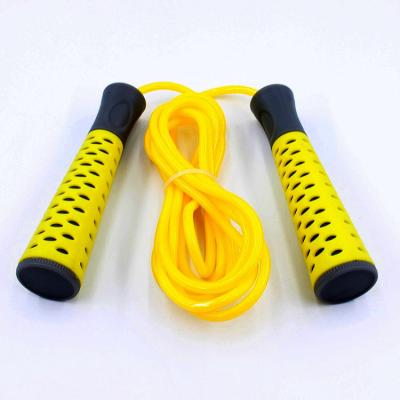 China Factory Durable Adults Kids Ship Training Sports Playing 3 Meters PVC Gray Handle Anti Slip Jump Rope for sale