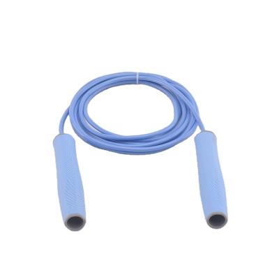 China 2021 Other Factory Hot Selling Amazon Silicone PVC Adjustable Jump Rope Indoor And Outdoor Use for sale