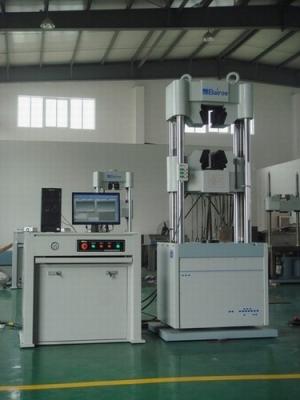 China HUT-1000 Hydraulic Servo Universal Testing Machine, Mechanical test, Round & flat specimen for sale