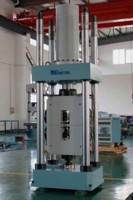 China HUT-1000D Single Space Hydraulic Servo Universal Testing Machines, Limit protection, automatic extensometer for sale