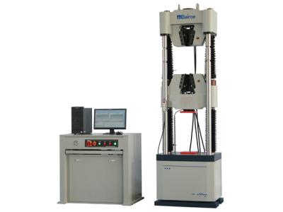 China HUT-600C Hydraulic Servo Universal Testing Machines, steel strand type, Manual operation box for sale