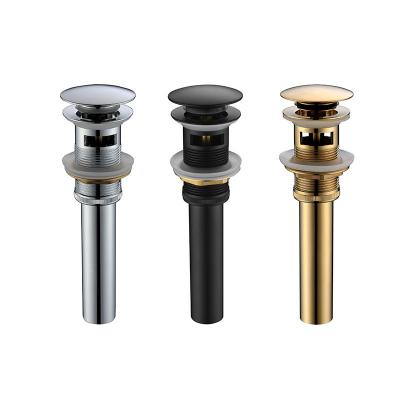 China Modern Brass Bathroom Accessories Manufacturers Table Top Basin Bathroom Sink Drain Drain Stopper for sale