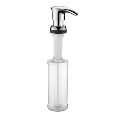 China Foam Soap Dispenser China Kitchen Accessories Dish Soap Dispenser For Kitchen Sink Manual Soap Dispenser Plastic for sale