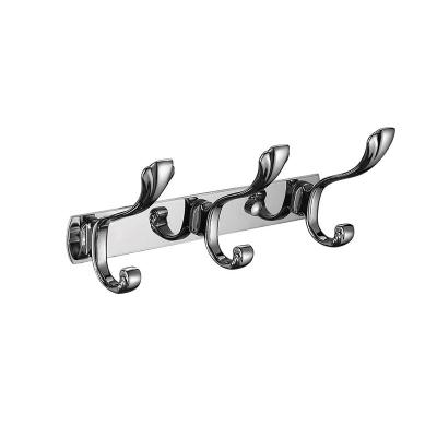 China Viable Wholesale Bathroom Wall Hooks Accessories Coat Hooks And Coat Racks Zinc Alloy Metal for sale