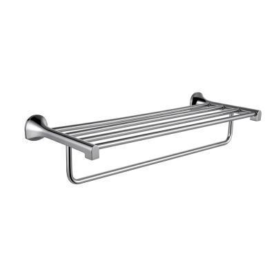 China Hotel High Quality Wall Mounted Towel Rack Towel Rack Towel Rack Fashion Bathroom Accessories Stainless Steel for sale