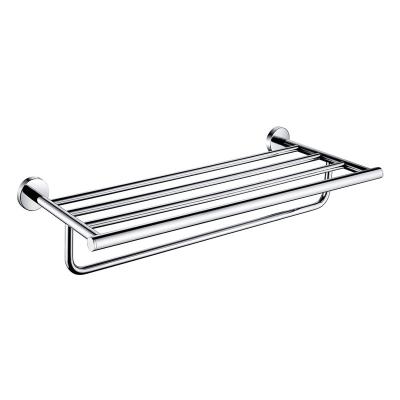 China BRIEF Bathroom Accessories Manufacturers Towel Rack Stainless Steel Bath Wall Mounted Towel Rack for sale