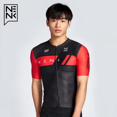 China New Design NENK Cycling Tank Top Cycling Wear Bike Shirt Short Sleeve Breathable Quick Dry Men's Cycling Tank Top With Pockets for sale