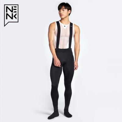 China NENK Breathable Cycling Padded Tights Cycling Long Tight Breathable Mens Bib Gaiters Bib Pants Cycling Pants for sale