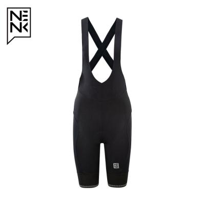 China NENK Breathable Summer Women Cycling Bib Shorts Comfortable Breathable Bib Shorts With Reflective Logo for sale