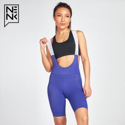 China New NENK Breathable Design Comfortable Women's Clothing Cycling Bib Shorts Breathable Padded Cycling Shorts for sale