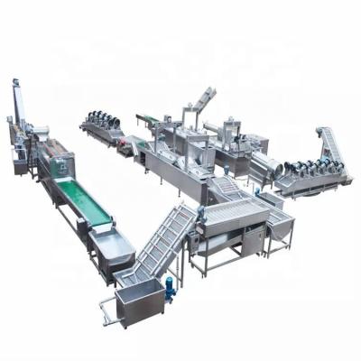 China sweet potato chips french friesmaking machine, potato chips making machine for sale