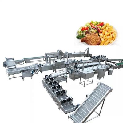 China Small Scale Frozen food Factorypotatoes automatic new process potatoes fries for sale