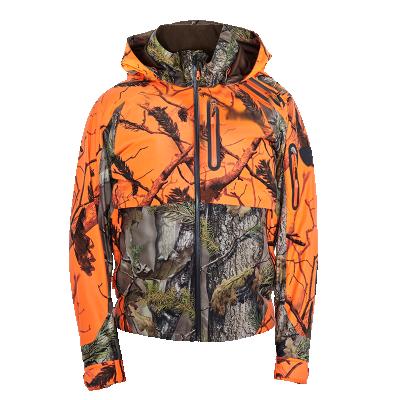 China Custom Work Fashion Outdoor Camouflage Hunting Orange Hunting Jacket for sale