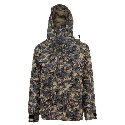 China Sustainable Outdoor Camouflage Hoodie Hunting Jacket Waterproof Jacket for sale