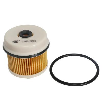 China PP & fuel filter paper High Quality Factory Price Engine Spare Part Fuel Filter OEM 23390-78220 for sale