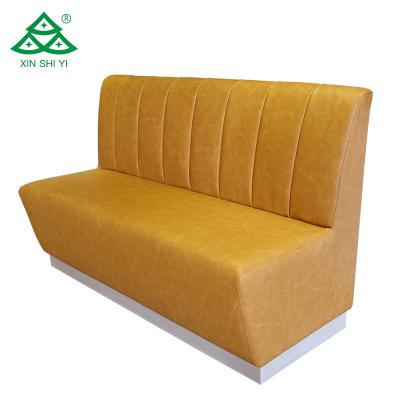 China New Design Modern Restaurant Sofa And Chair Cafe Booth Modern Booth Sofa Table Sofa Restaurant Indoor Easy Cleaning Simp for sale