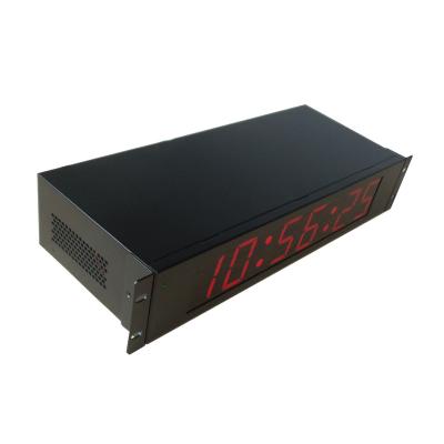 China NTP IP Rack Mounted Clock, 2.3