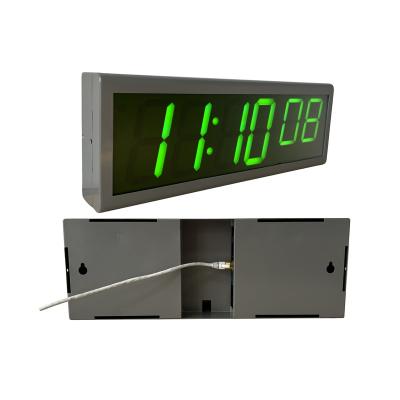 China LUMINOVA HH: MM: SS Digital NTP PoE Clock, Synchronized Network, Greed LED for sale