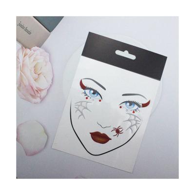 China Gem Glitter Face Stickers For Body Sticker Adhesive Face Jewelry Sticker Party Decorative Decoration for sale