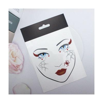 China Decorative V-shape face sticker cheap sticker hot sale good quality left twinkle for sale