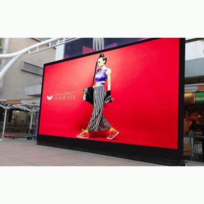 China Outdoor Advertising HD 20ft Full Color Video Function Giant Fixed LED Screen Waterproof IP65 for sale