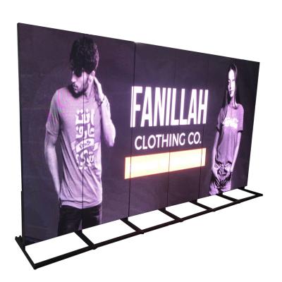 China Indoor Standing Screen P2mm LED Indoor Use Electronic Dynamic Mirror Screen Poster for sale