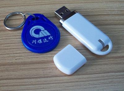 China 13.56Mhz ISO 14443A Compatibility mini hf RFID USB Disk Reader with android system for sale