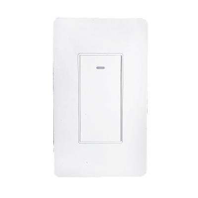 China APP Control+Voice control 1gang touch lamp switch wall zigbee wifi garage door smart switch no required neutral for sale