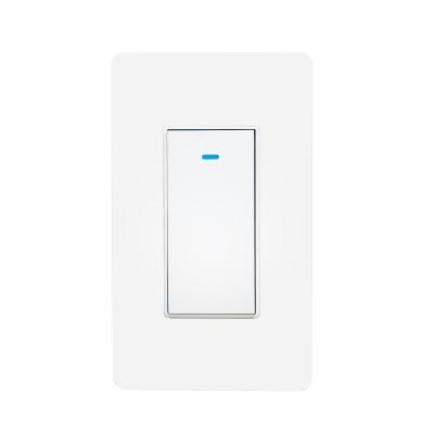 Chine Control+Voice app control Para el inteligente luz zigbe hogar sin neutro de luz pared wifi switch inteligente à vendre