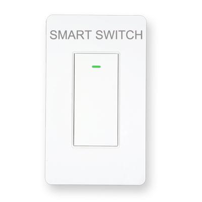 China 2021 App Control+Voice 1gang push button us standard 16A wall Zigbee wifi switch tuya wireless lamp switch for sale